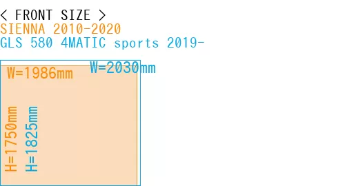 #SIENNA 2010-2020 + GLS 580 4MATIC sports 2019-